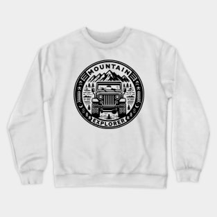 Mountain Explorer Tee Crewneck Sweatshirt